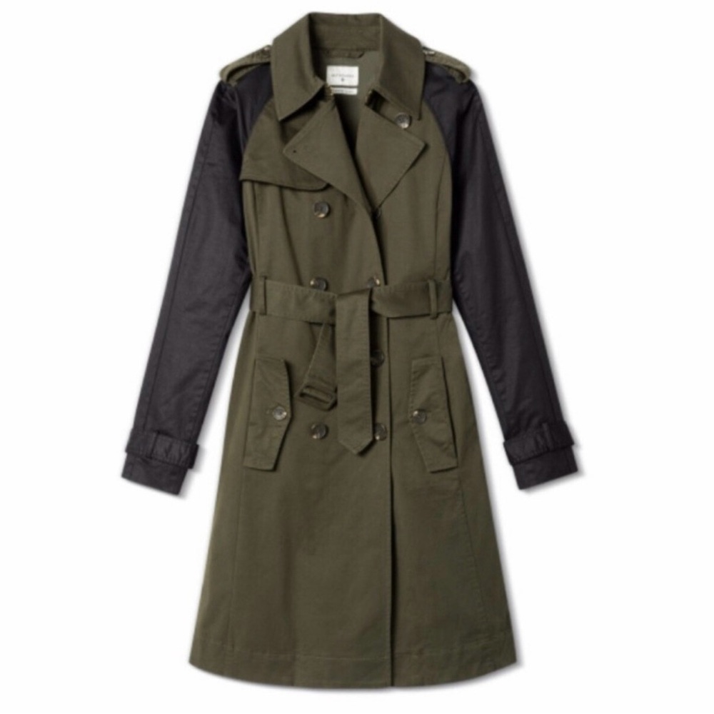 Altuzarra x Target 20 Year Collab Green Black Belted Trenchcoat